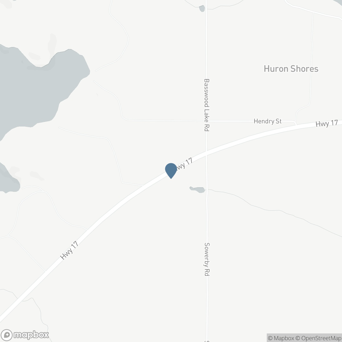 15358 Highway 17|Township of Huron Shores, Thessalon, Ontario P0R 1L0